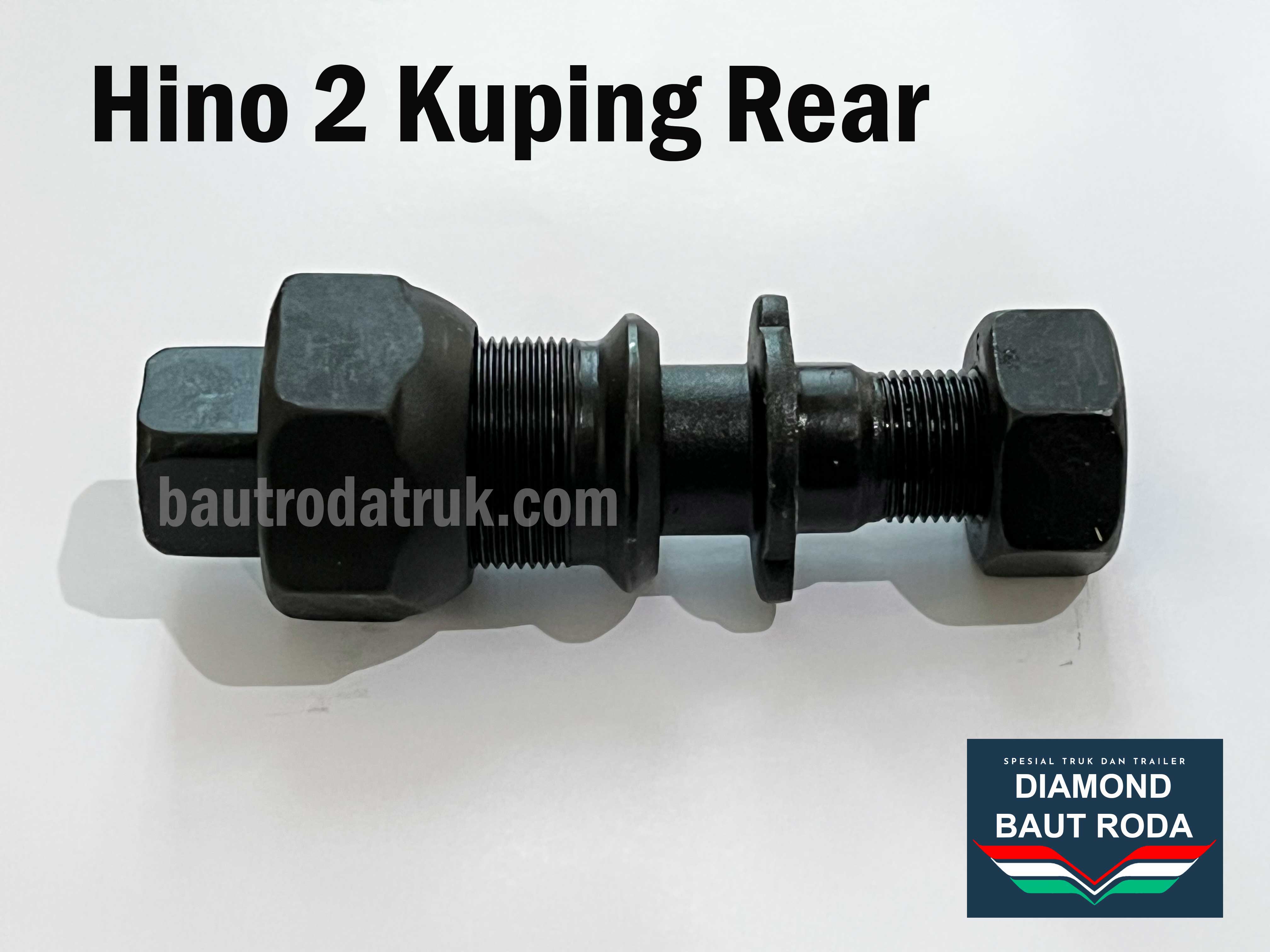 Baut Roda Hino 2 Kuping – Diamond Baut Roda