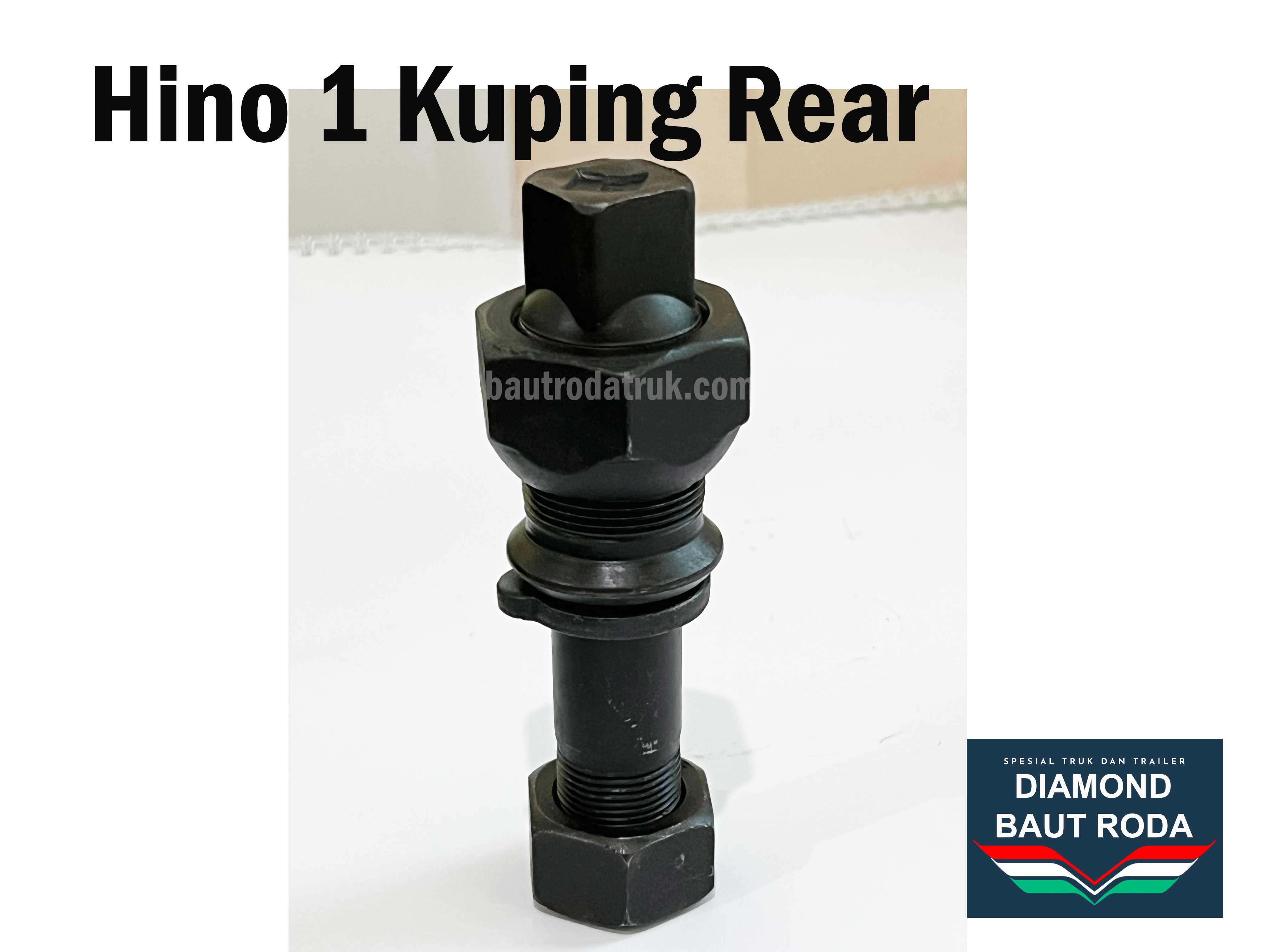 Baut Roda Hino 1 Kuping – Diamond Baut Roda